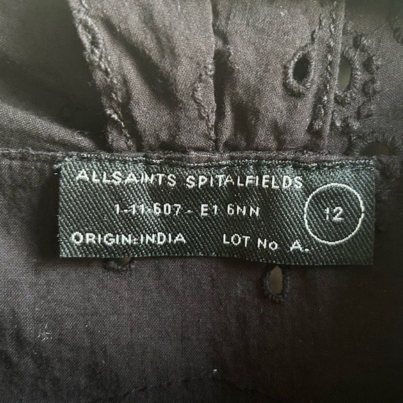 All Saints Cowl Neck "Nanette" Dress - Picture 2 of 5